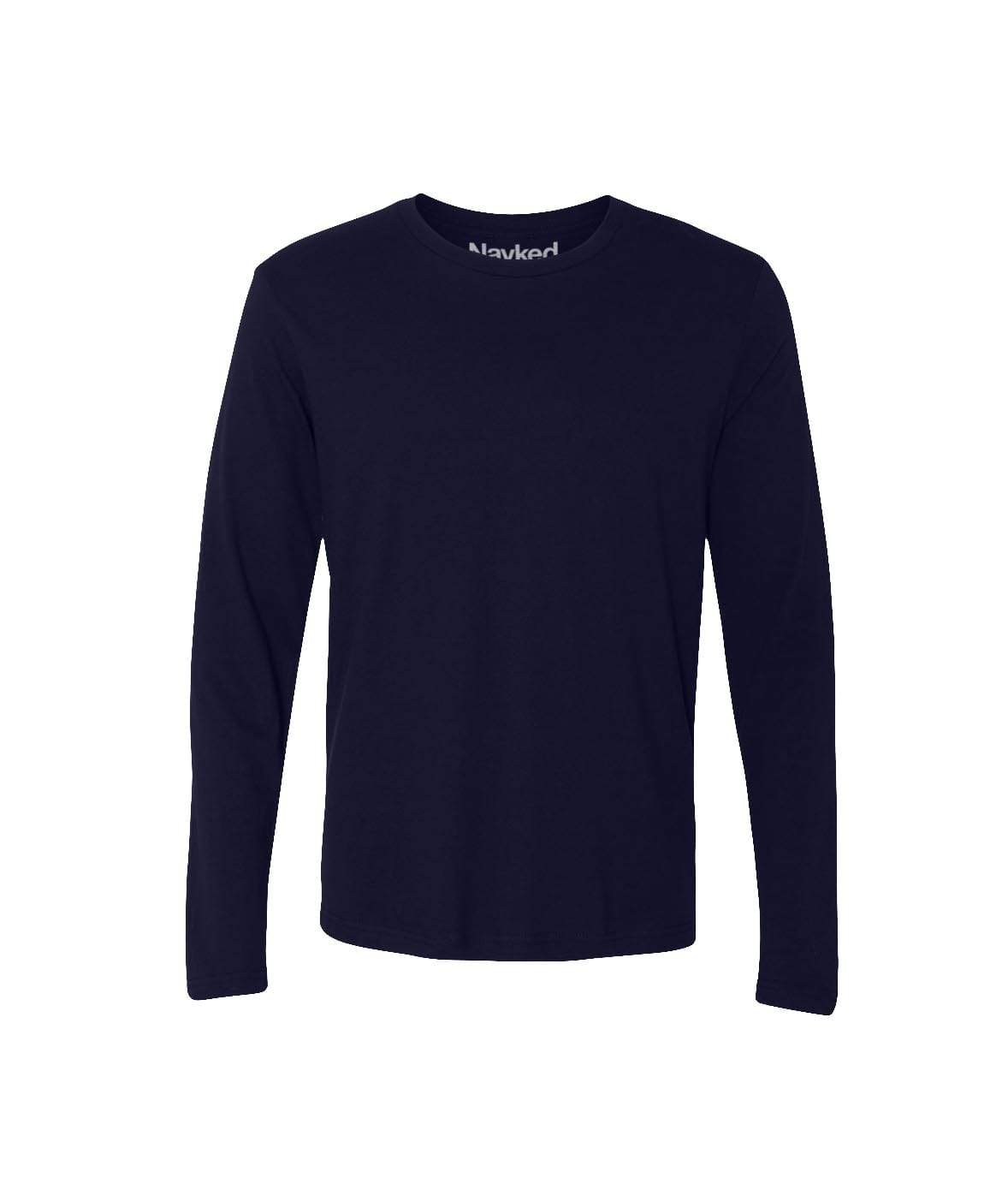 nål Resonate afslappet Mens Ridiculously Soft Long Sleeve 100% Cotton T-Shirt - Nayked Apparel