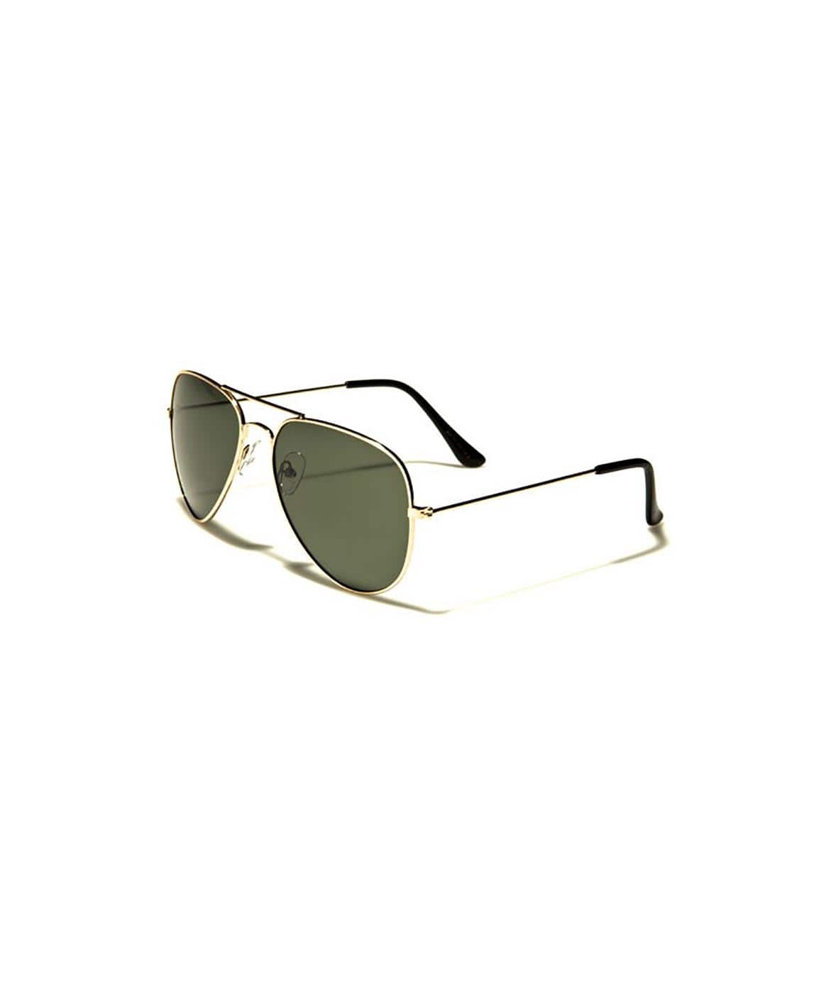 Nayked Apparel Men Men's Aviator Polarized Sunglasses, Lifetime Guarantee