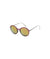 Nayked Apparel Men Men's Retro Round Sunglasses, Lifetime Guarantee One-Size / Blue / NAY-S-M-713009