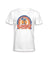 Nayked Apparel Men Men's Ridiculously Soft 100% Cotton Graphic Tee | Sunset Surfing