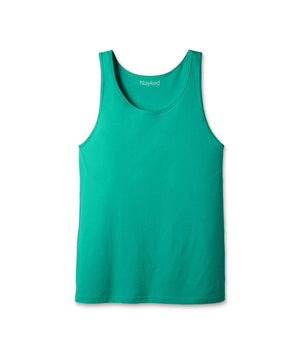 Nayked Apparel Men Men's Ridiculously Soft 100% Cotton Lightweight Tank Top Teal / X-Small / NAY-B-8034