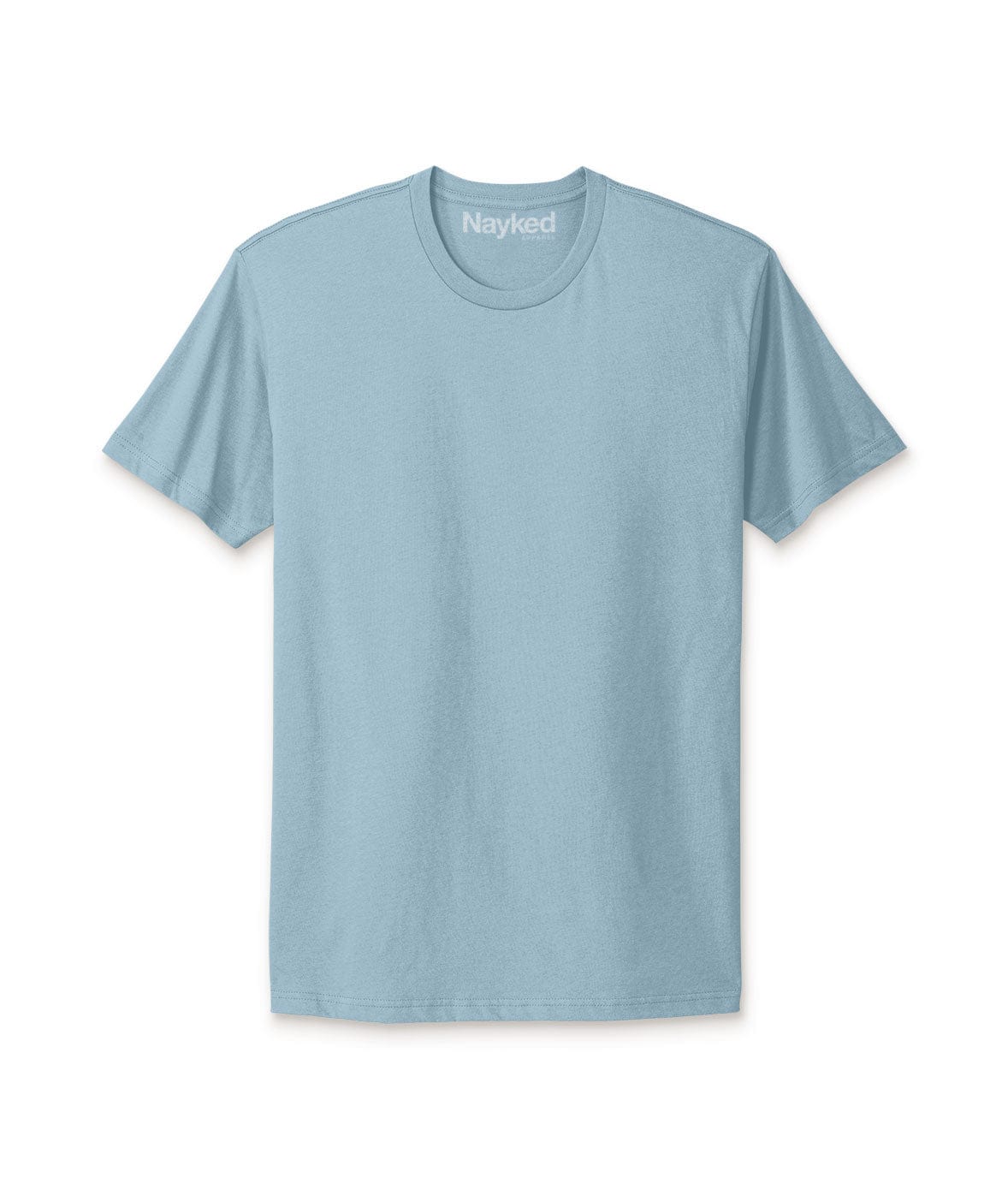 Shop Nayked Apparel Men's Ridiculously Soft Big 100% Cotton Sleeve Crew Neck T-Shirt Comfort Tops, T-Shirts.