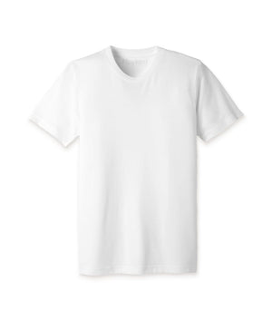 Nayked Apparel Men Men's Ridiculously Soft Big Lightweight Crew Neck T-Shirt Solid White Triblend / 2X-Large / NA1334-BIG