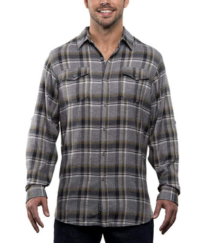 Men's Ridiculously Soft Button Down Plaid Flannel Shirt