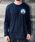 Nayked Apparel Men Men's Ridiculously Soft Cotton Long Sleeve Graphic Tee | Pacific Northwest