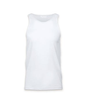 Nayked Apparel Men Men's Ridiculously Soft Cotton Tank Top White / Small / NA3336