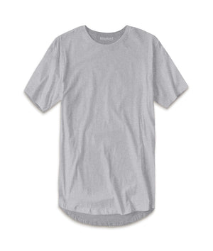 Men's Ridiculously Soft Curved Hem Longline T-Shirt