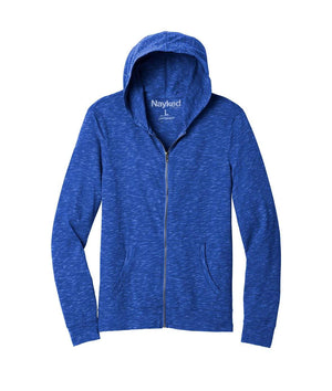 Nayked Apparel Men Men's Ridiculously Soft Lightweight Full-Zip Hoodie Deep Royal / X-Small / NAY-D-65DT5