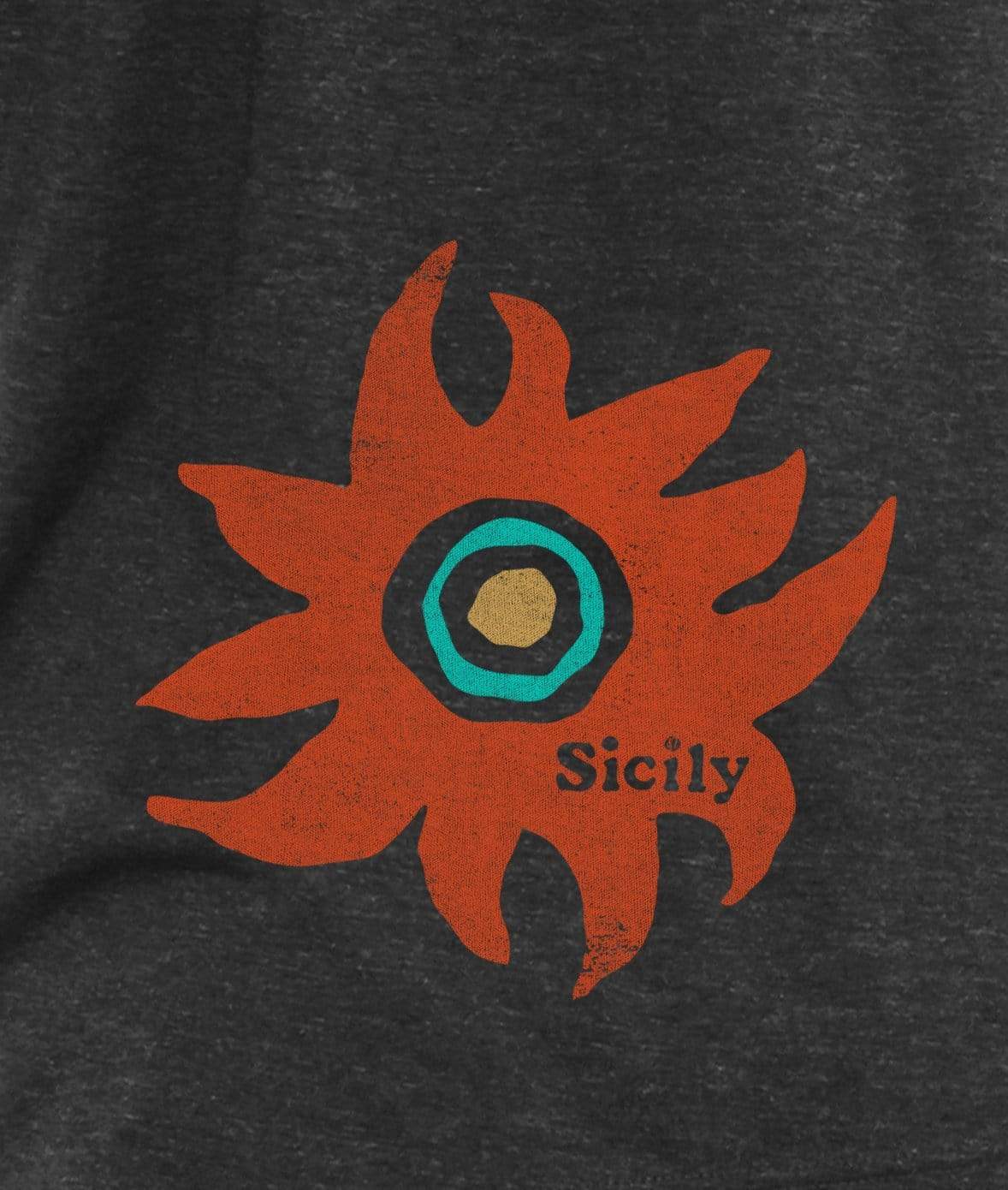Nayked Apparel Men Men's Ridiculously Soft Lightweight Graphic Tank | Sicily Sun