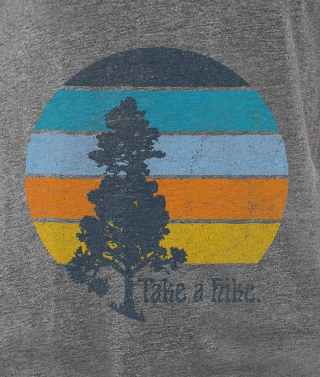 Nayked Apparel Men Men's Ridiculously Soft Lightweight Graphic Tank | Take a Hike