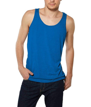 Nayked Apparel Men Men's Ridiculously Soft Lightweight Tank Top Royal Triblend / X-Small / NA8034T