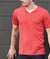 Nayked Apparel Men Men's Ridiculously Soft Lightweight V-Neck T-Shirt | Classic