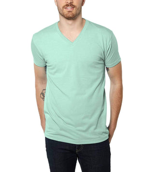 Nayked Apparel Men Men's Ridiculously Soft Midweight V-Neck Mint / Small / NA4062
