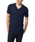 Nayked Apparel Men Men's Ridiculously Soft Short Sleeve V-Neck 100% Cotton Shirt