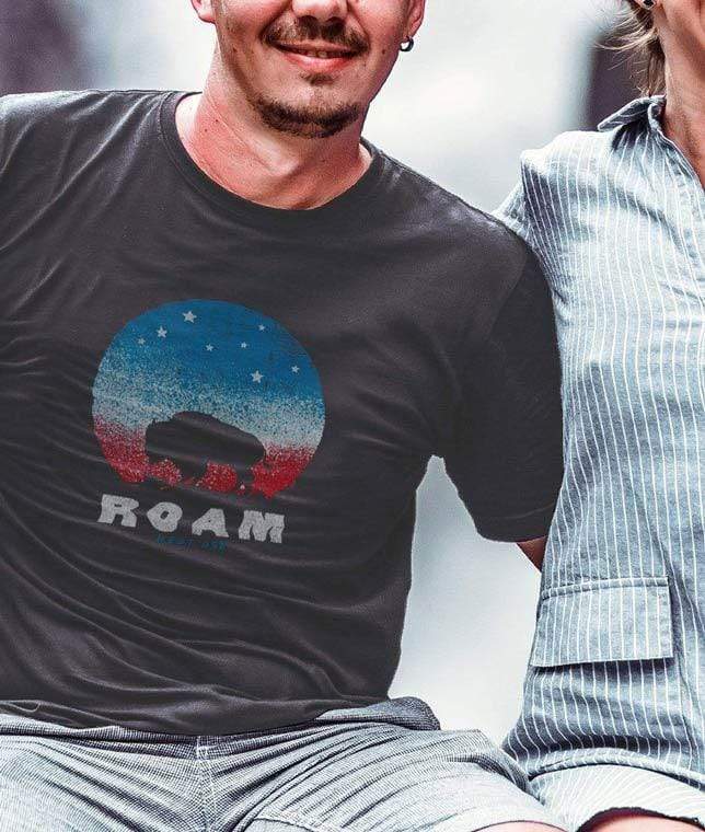 Nayked Apparel Men Men's Ridiculously Soft Sueded Graphic Tee | Roam