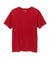 Men's Soft Garment Washed Big 100% Cotton Short Sleeve T-Shirt Worn by Model