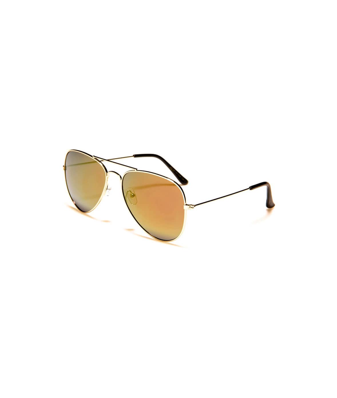 Jordan Polarized Aviator Sunglasses with Sunglass Case and Microfiber Cloth