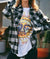 Women's Boyfriend Classic Flannel Shirt Worn by Model