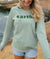 Nayked Apparel Women Women's California Wave Wash Graphic Hoodie | Earth Sage / X-Small / NAY-I-PRM0025-ED