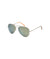 Nayked Apparel Women Women's Camo Aviator Sunglasses, Lifetime Guarantee One-Size / Silver/Orange / NAY-S-W-AF108-CAMO