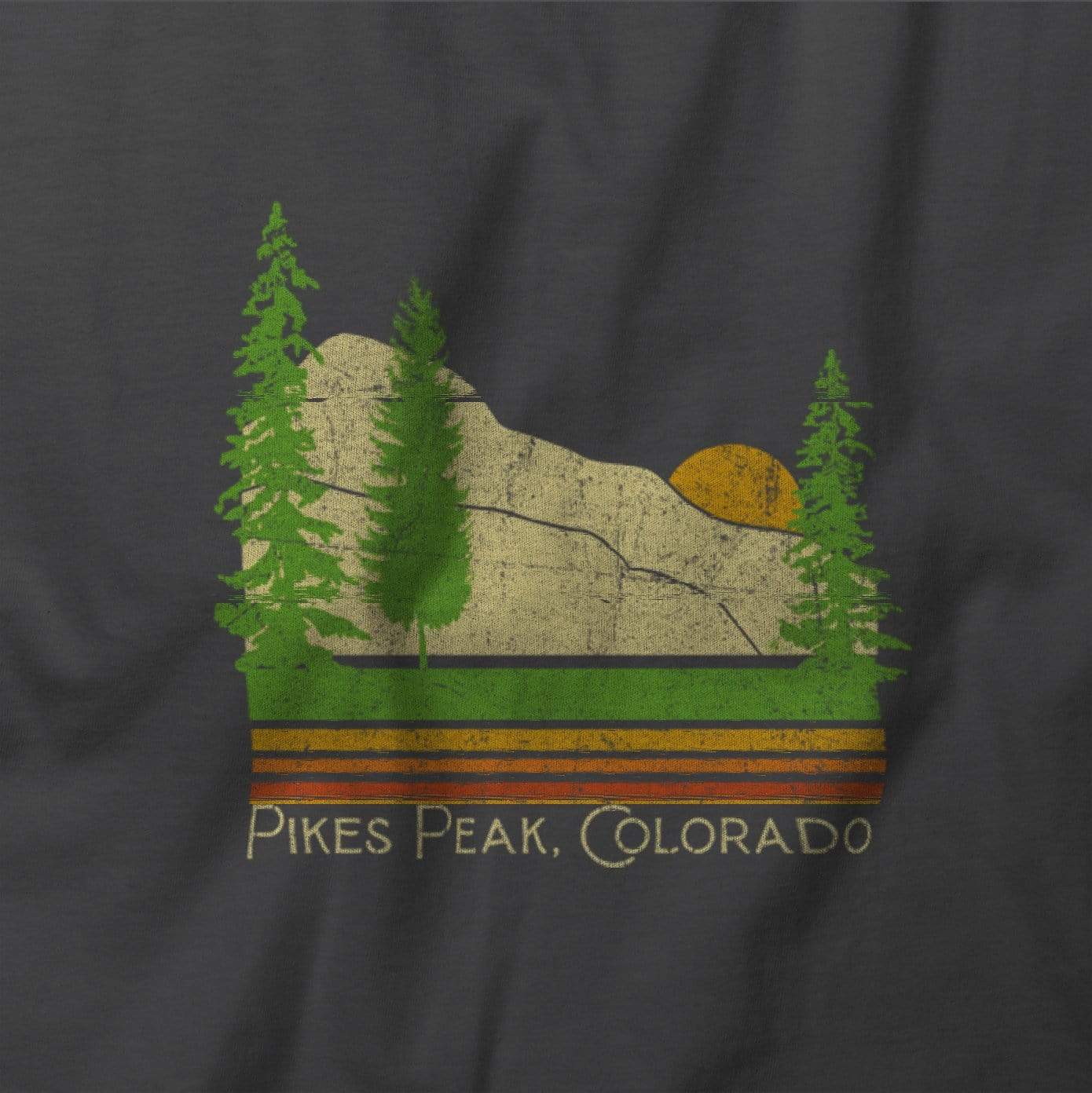 Nayked Apparel Women Women's Ridiculously Soft Graphic Tee | Pike's Peak