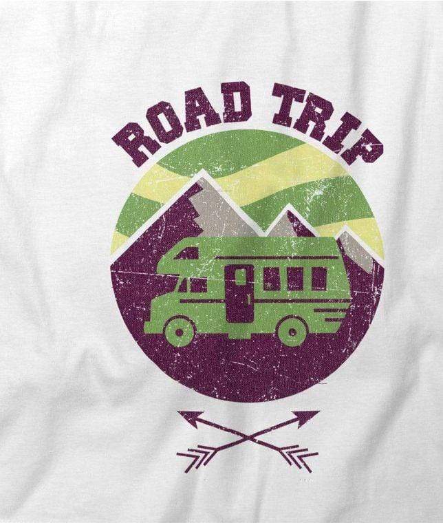 Nayked Apparel Women Women's Ridiculously Soft Graphic Tee | Road Trip