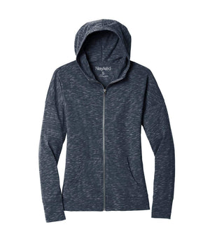 Nayked Apparel Women Women's Ridiculously Soft Lightweight Full-Zip Hoodie Navy / 2X-Large / NAY-D-65DT6