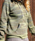 Women's Ridiculously Soft Recycled Fleece Hoodie Pullover Worn by Model