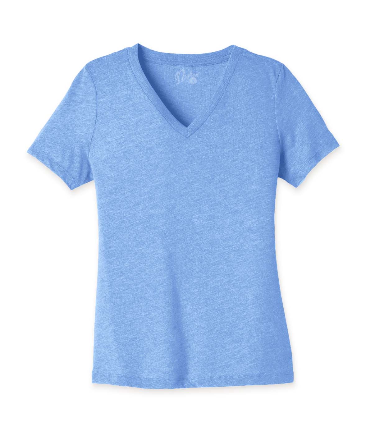 Women's Ridiculously Soft Relaxed Fit Lightweight V-Neck T-Shirt Worn by Model