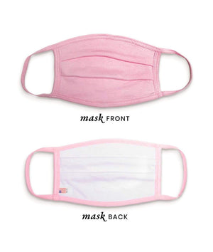 Nayked Apparel Youth Youth Ridiculously Soft 100% Cotton 2-Ply Washable Face Covering Mask