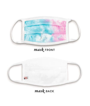 Nayked Apparel Youth Youth Ridiculously Soft 100% Cotton 2-Ply Washable Face Covering Mask